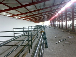 Kars Alacaköy - Ağıl çelik konstrüksiyonu, çelik çatısı imalat ve montaj işleri